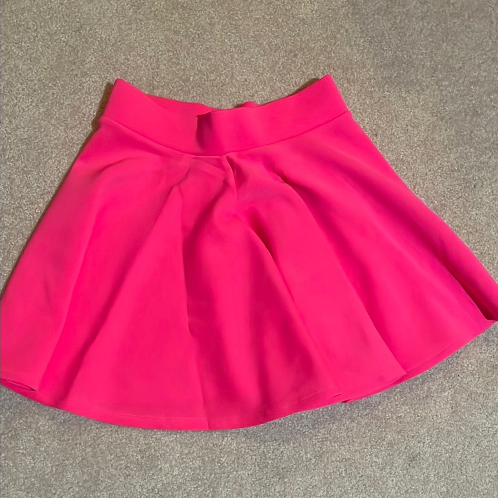 NWT❗️Johnny | Pink Pleated Mini Skater Skirt for Night Out